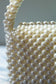 Cream Bead Bag